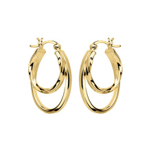 Load image into Gallery viewer, Najo Sea of Change Hoop Earrings
