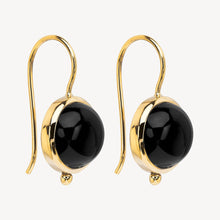 Load image into Gallery viewer, Najo Stargazer Black Onyx Earrings
