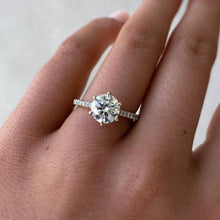 Load image into Gallery viewer, 9CT Yellow Gold 1.28ct Diamond Ring
