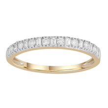 Load image into Gallery viewer, 9CT Yellow Gold 0.20ct Diamond Band
