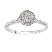 Load image into Gallery viewer, 9ct White Gold 0.25ct Diamond Ring
