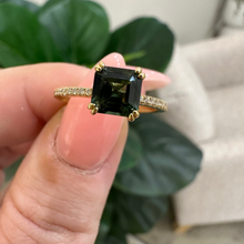 Load image into Gallery viewer, Ramona Square Emerald Ring
