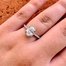 Load image into Gallery viewer, 18CT White Gold 1.42ct Diamond Ring
