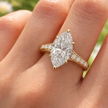Load image into Gallery viewer, 14Y 3.75ct LGD Engagement Ring
