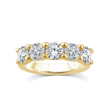 Load image into Gallery viewer, 9ct Yellow Gold 2.00ct Diamond Ring
