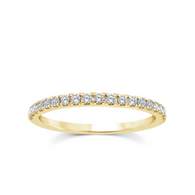 Load image into Gallery viewer, Duraflex Pty Ltd 9ct Yellow Gold 0.25ct F VS Lab-Grown Diamond Claw Set Band - LGRA-7388-Y-N
