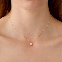 Load image into Gallery viewer, 9ct Rose Gold 10mm Engravable Oval Pendant
