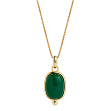 Load image into Gallery viewer, NAJO Fleur Green Onyx Pendant – product image 1
