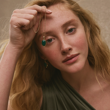 Load image into Gallery viewer, NAJO Fleur Green Onyx Pendant – product image 2
