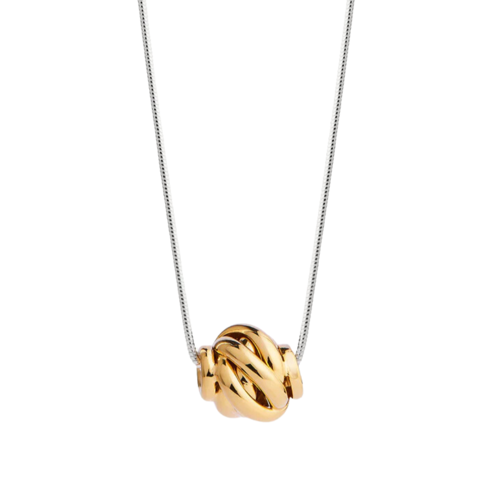 Najo Two-Tone Nest Necklace