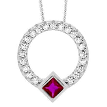 Load image into Gallery viewer, Ellani CZ Coloured Necklace
