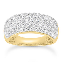 Load image into Gallery viewer, 10ct Yellow Gold 1.45ct Diamond Ring
