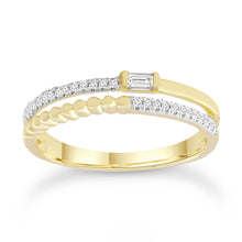 Load image into Gallery viewer, 9CT 0.10ct Diamond Ring
