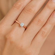 Load image into Gallery viewer, 9ct Rose Gold 0.25ct Diamond Ring
