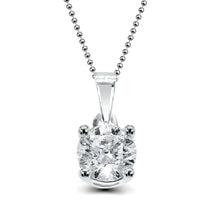 Load image into Gallery viewer, 14ct White Gold 0.05ct Diamond Pendant
