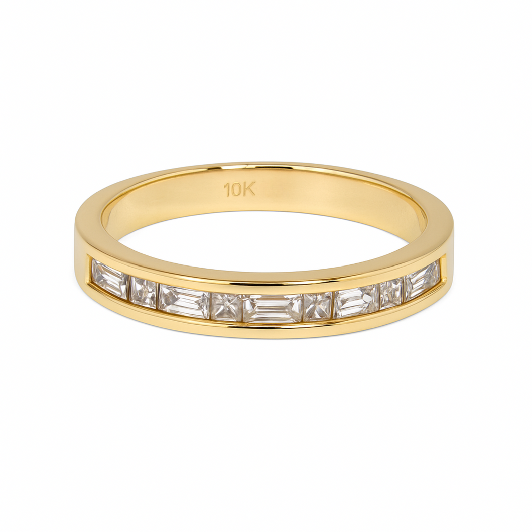 10ct Yellow Gold 0.25ct Diamond Ring