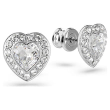 Load image into Gallery viewer, Swarovski Heart Stud Earrings
