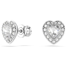 Load image into Gallery viewer, Swarovski Heart Stud Earrings
