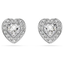 Load image into Gallery viewer, Swarovski Heart Stud Earrings
