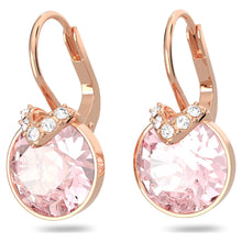 Load image into Gallery viewer, Bella V drop Earrings Round cut
