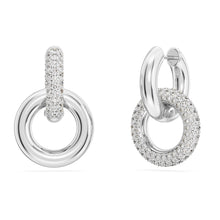 Load image into Gallery viewer, Swarovski Dextera Hoop Earrings
