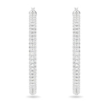 Load image into Gallery viewer, Swarovski Dextera Hoop Earrings
