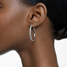 Load image into Gallery viewer, Swarovski Dextera Hoop Earrings
