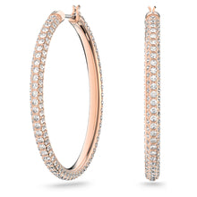 Load image into Gallery viewer, Swarovski Dextera Hoop Earrings
