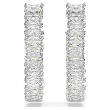 Load image into Gallery viewer, Swarovski Hyperbola Hoop Earrings

