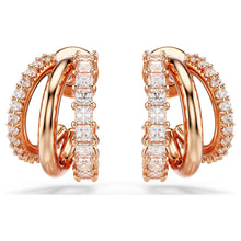 Load image into Gallery viewer, Swarovski Hyperbola Hoop Earrings
