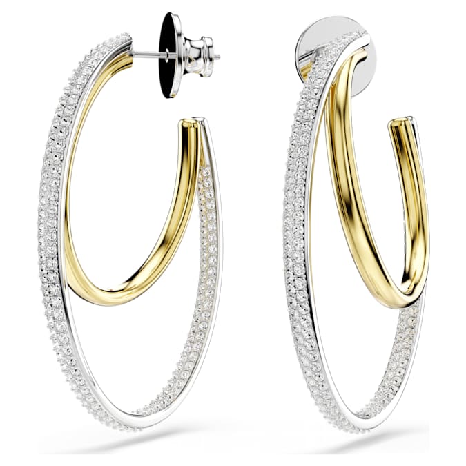 Swarovski Hyperbola Hoop Earrings