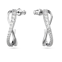 Swarovski Hyperbola hoop earrings