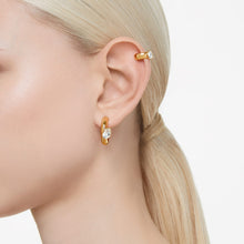 Load image into Gallery viewer, Swarovski Imper Hoop Earrings / Ear Cuff
