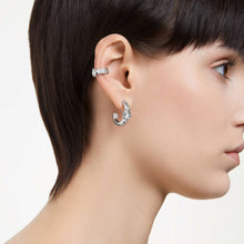 Load image into Gallery viewer, Swarovski Imper Hoop Earrings / Ear Cuff
