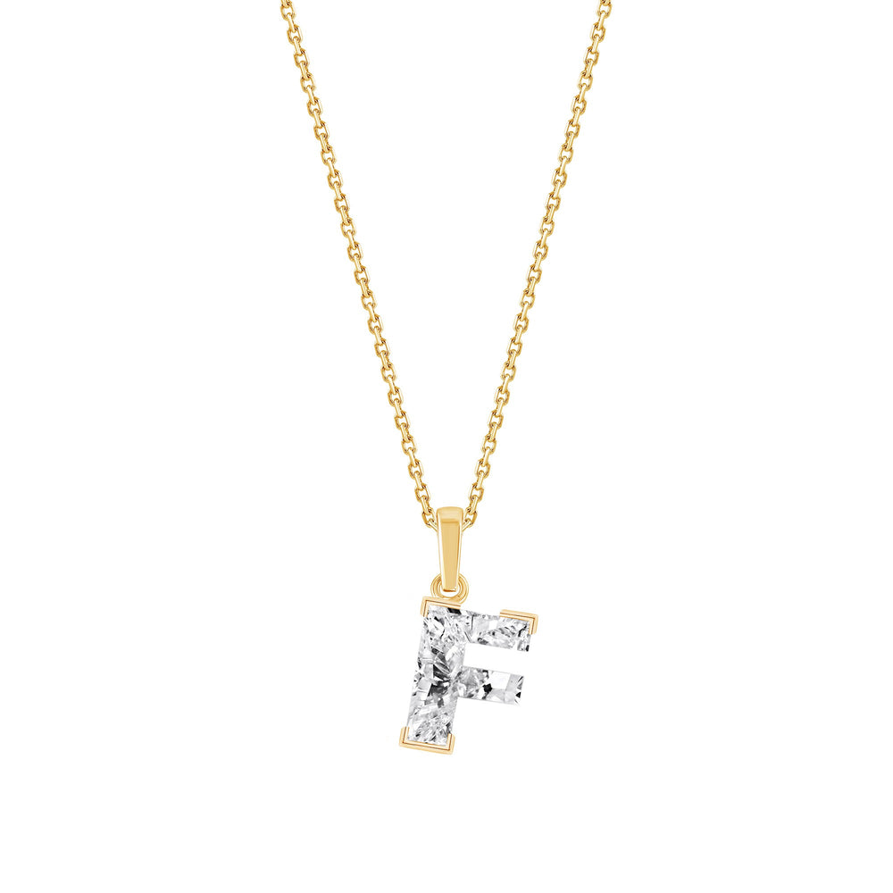Lab Grown Diamond Initial Pendant X – 1.52ct E–F VS