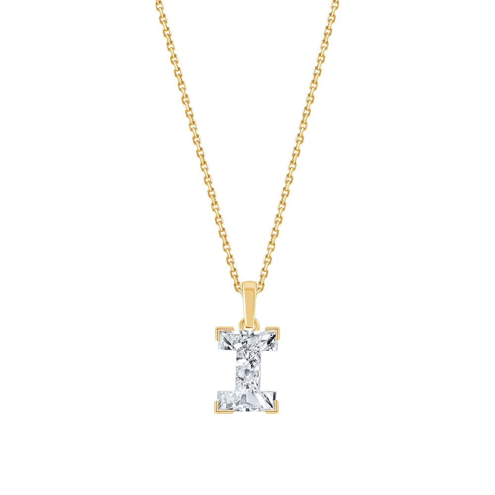 Lab Grown Diamond Initial Pendant X – 1.52ct E–F VS