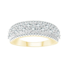 Load image into Gallery viewer, 9ct Yellow Gold Diamond Dress Ring
