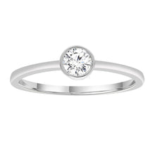 Load image into Gallery viewer, 9ct White Gold 0.25ct Round Diamond Ring
