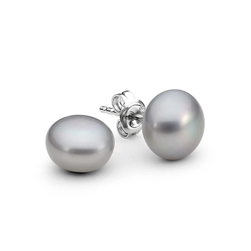 Ikecho Freshwater Pearl Studs 7mm