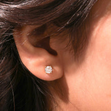 Load image into Gallery viewer, 1.00ct Diamond Earrings in 9ct Yellow Gold
