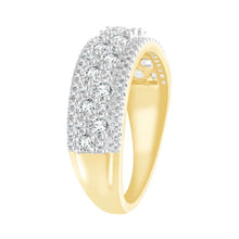 Load image into Gallery viewer, 9ct Yellow Gold Diamond Dress Ring

