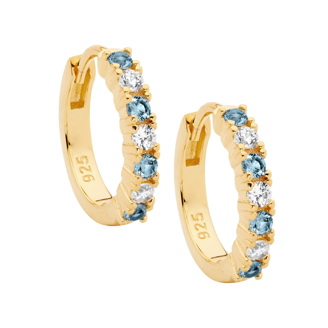 CZ Hoop Earrings