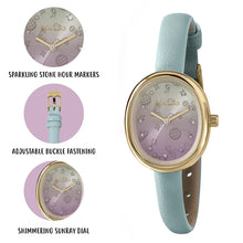 Load image into Gallery viewer, Tikkers Mint Green Purple Watch
