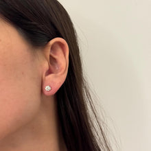 Load image into Gallery viewer, 9ct Yellow Gold 0.75ct Diamond Stud Earrings
