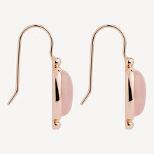 Load image into Gallery viewer, Fleur Rose Quartz Earrings
