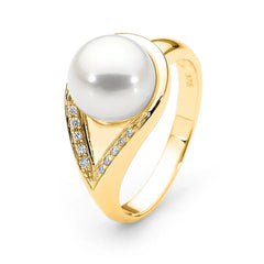 Relic  Pearl & Diamond Ring