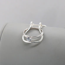 Load image into Gallery viewer, Sterling Silver Ring Holder Pendant
