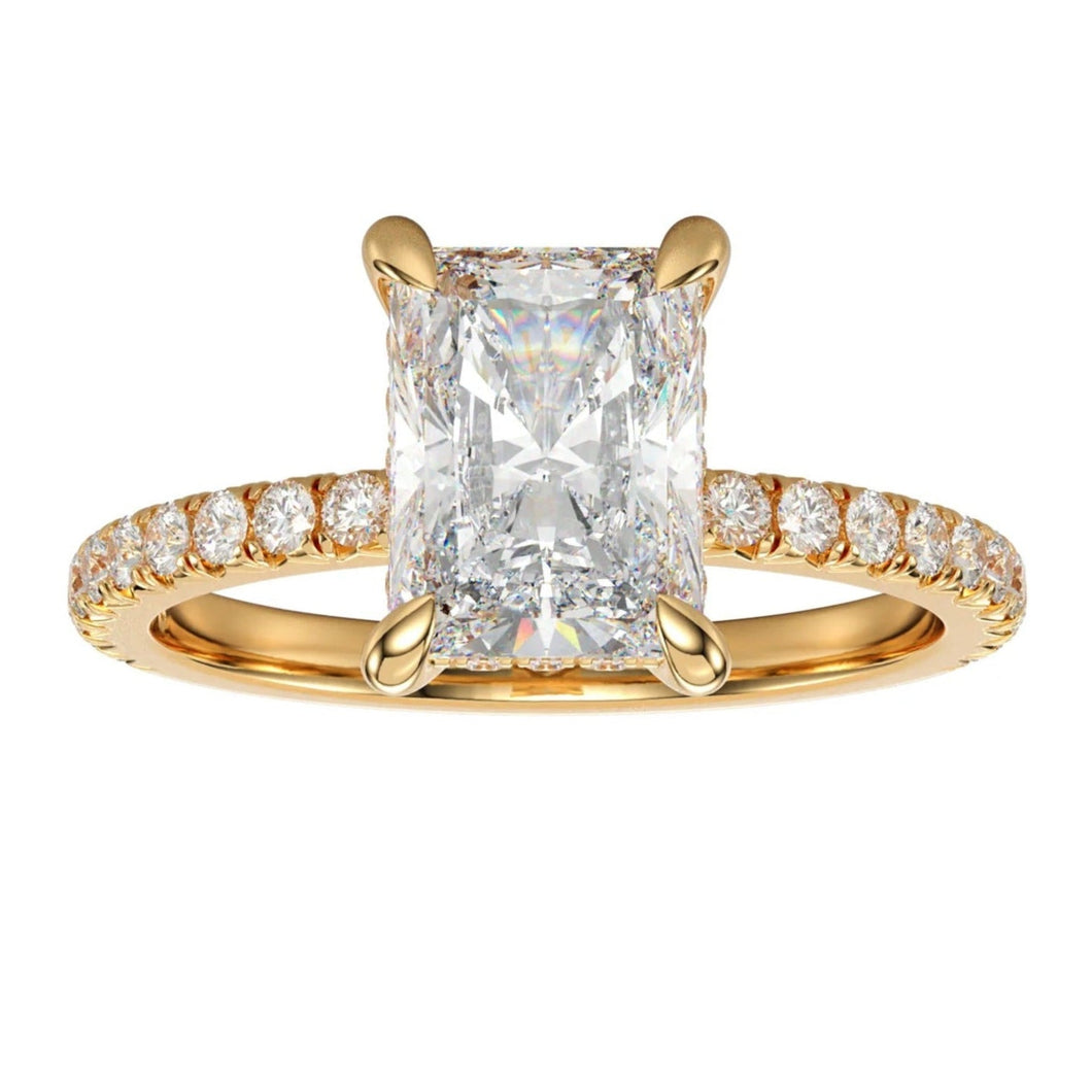9ct Yellow Gold 1.75ct Diamond Ring