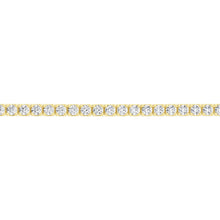 Load image into Gallery viewer, Yellow Gold Diamond Tennis Bracelet
