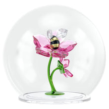 Load image into Gallery viewer, Idyllia: Glass Ball Bee and Flowers
